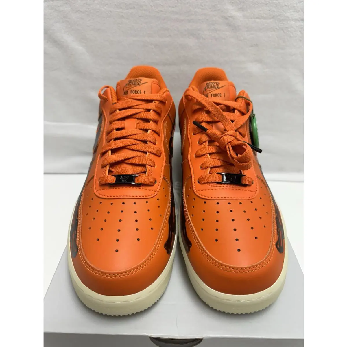 Nike shoes - Nike Air Force 1 Low - CU8067-800 - Orange (UPC: 194953526004) 7