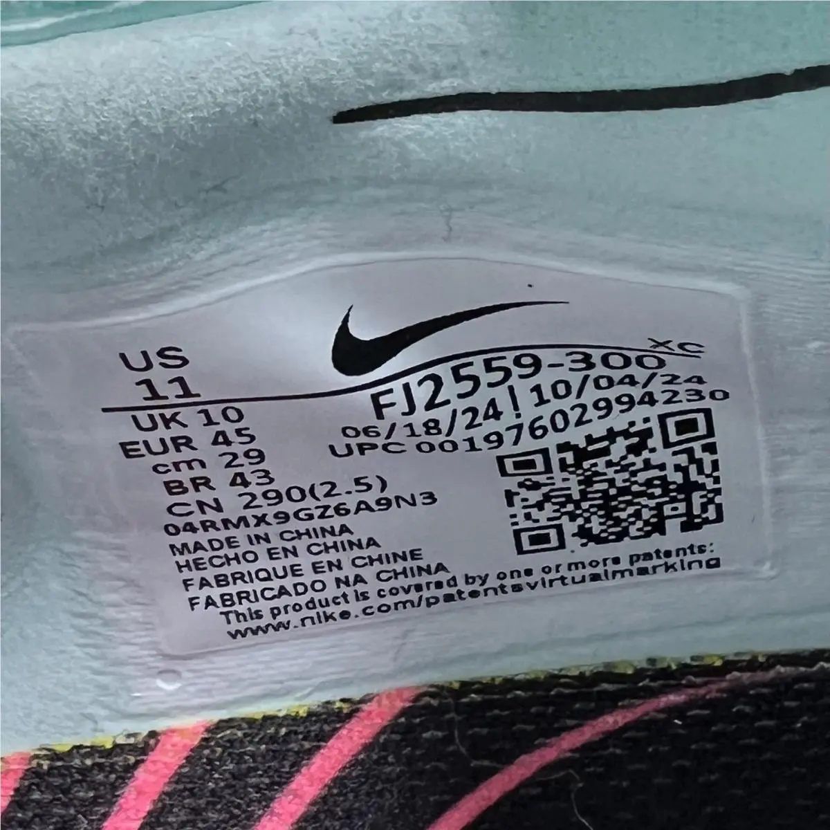 Nike shoes - Nike Phantom GX - Phantom - FJ2559-300 - Mint/Atomic Red 10