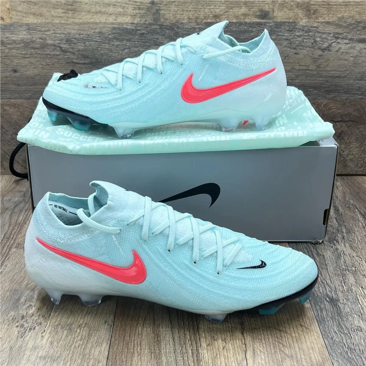 Nike shoes - Nike Phantom GX - Phantom - FJ2559-300 - Mint/Atomic Red 5