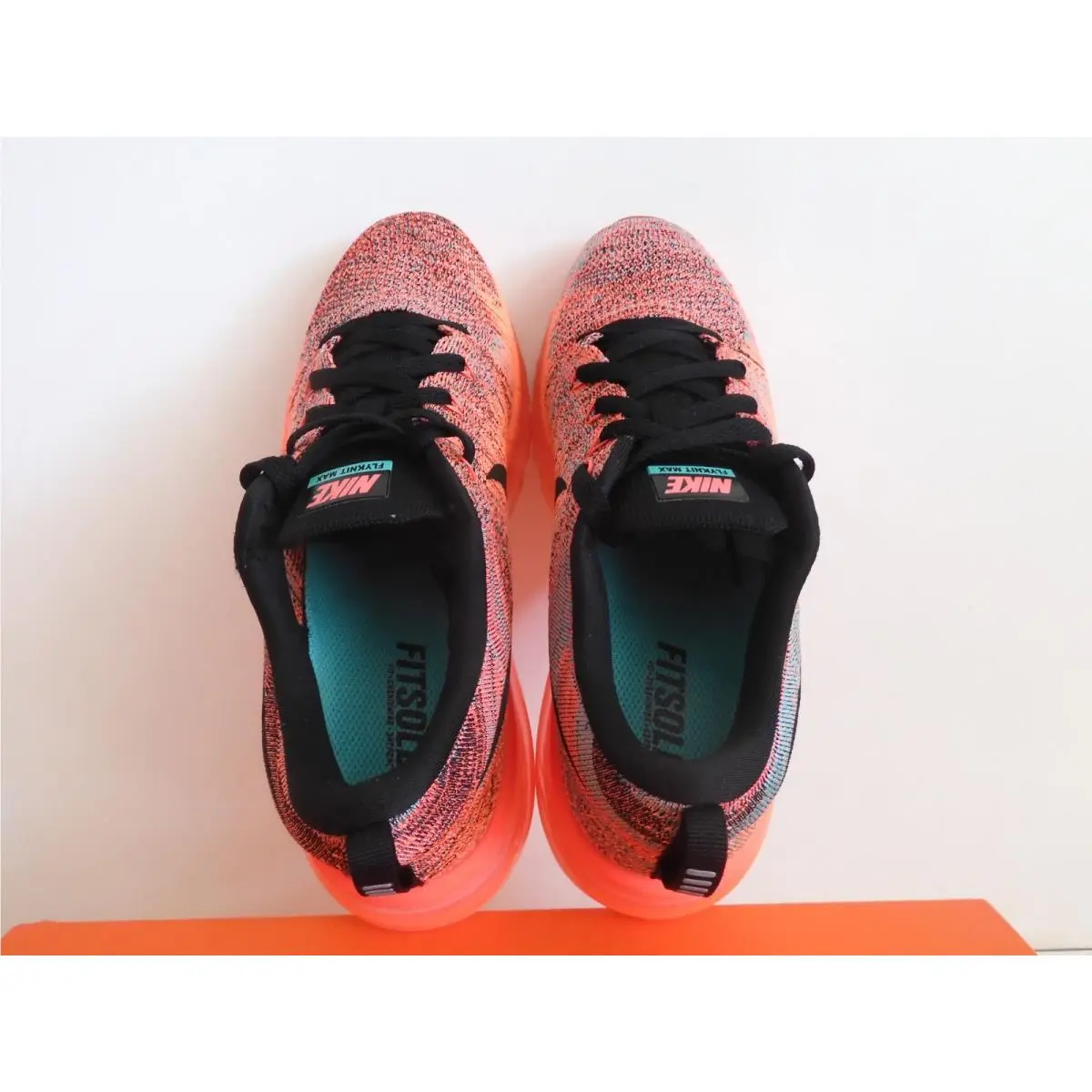 Nike shoes - Nike Flyknit Max - Flyknit Max - 620659-601 - Orange (UPC: 887232432652) 4