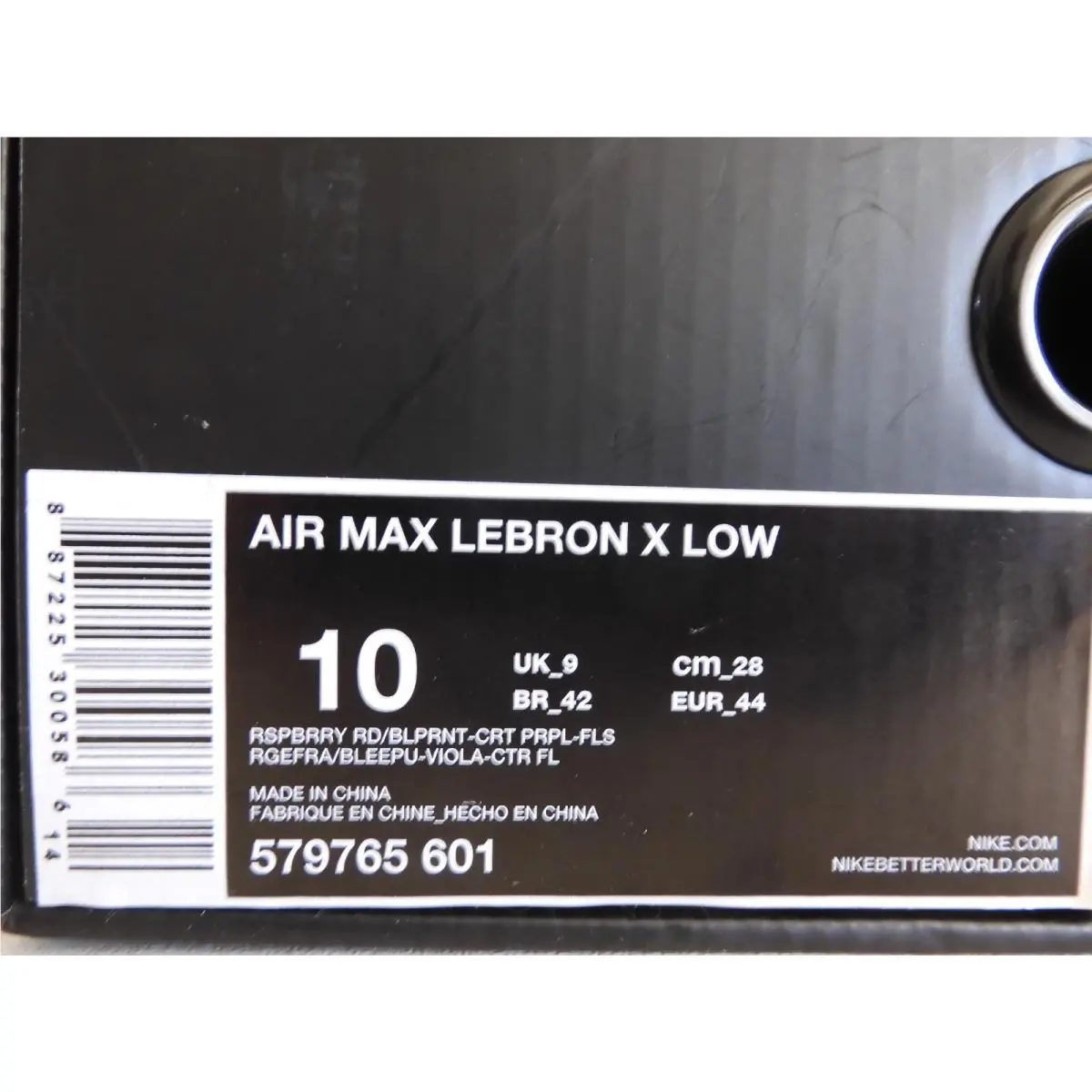 Nike shoes - Nike LeBron 10 - LeBron - 579765-601 - Red (UPC: 887225300586) 5