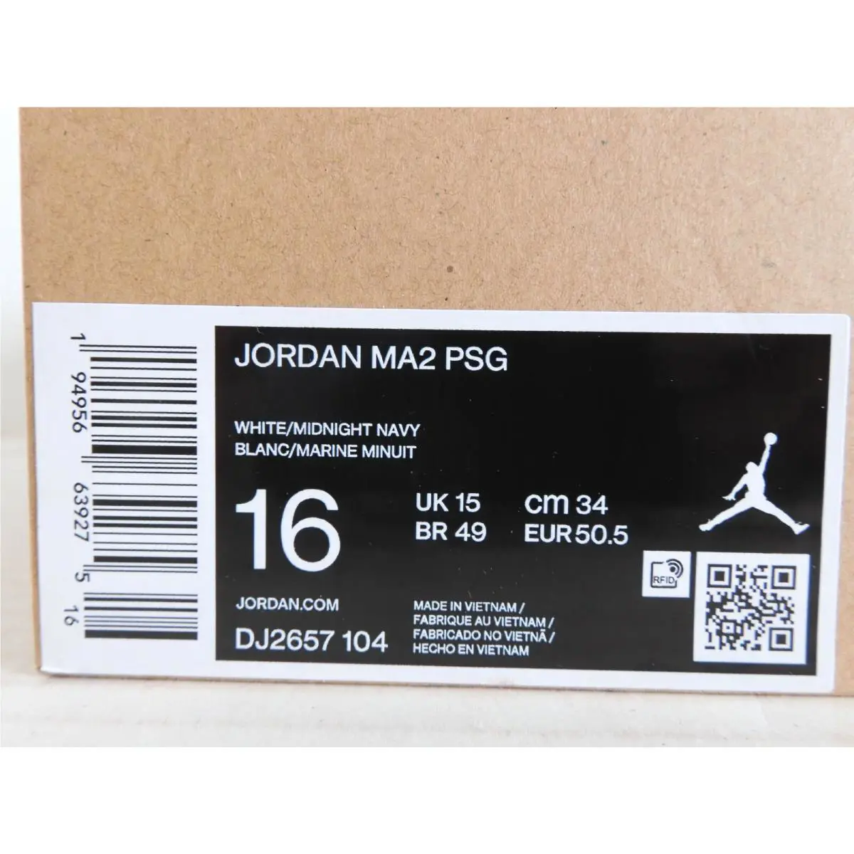Nike shoes - Jordan MA2 - White (UPC: 194956639275) 3