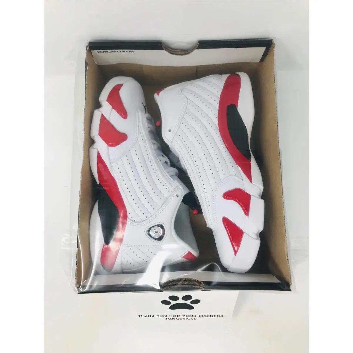 Nike shoes - Air Jordan 14 - Air - Multi-Color, Manufacturer: White / Black / Varsity Red 3