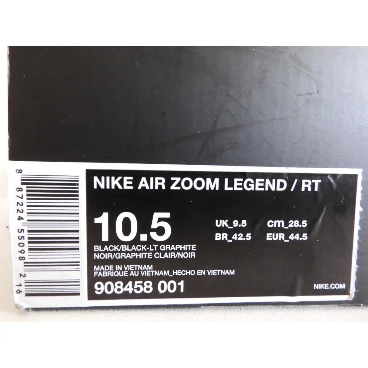 Nike shoes - Nike Air Zoom Legend - Air Zoom Legend - Black (UPC: 887224550982) 5