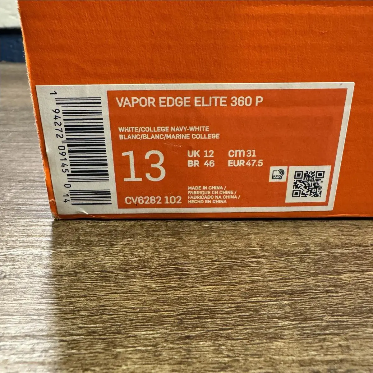 Nike shoes - Nike Vapor Edge Elite 360 - CV6282102 - White 0