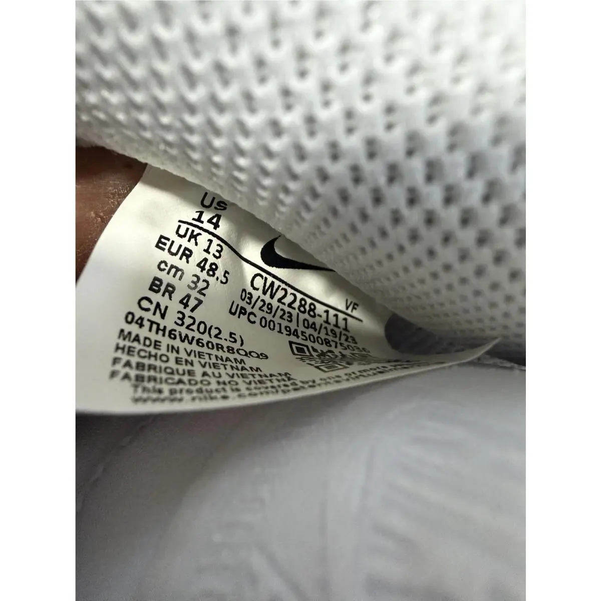 Nike shoes - Nike Air Force 1 - Air Force - CW2288-111-TSUT-AF01 - White 7