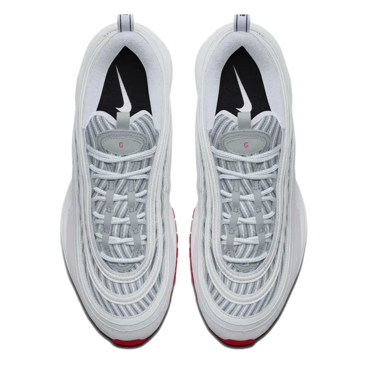 Nike shoes - Nike Air Max 97 - Air Max - DJ3180-991 - White/Grey Fog/Lt Fusion Red 3