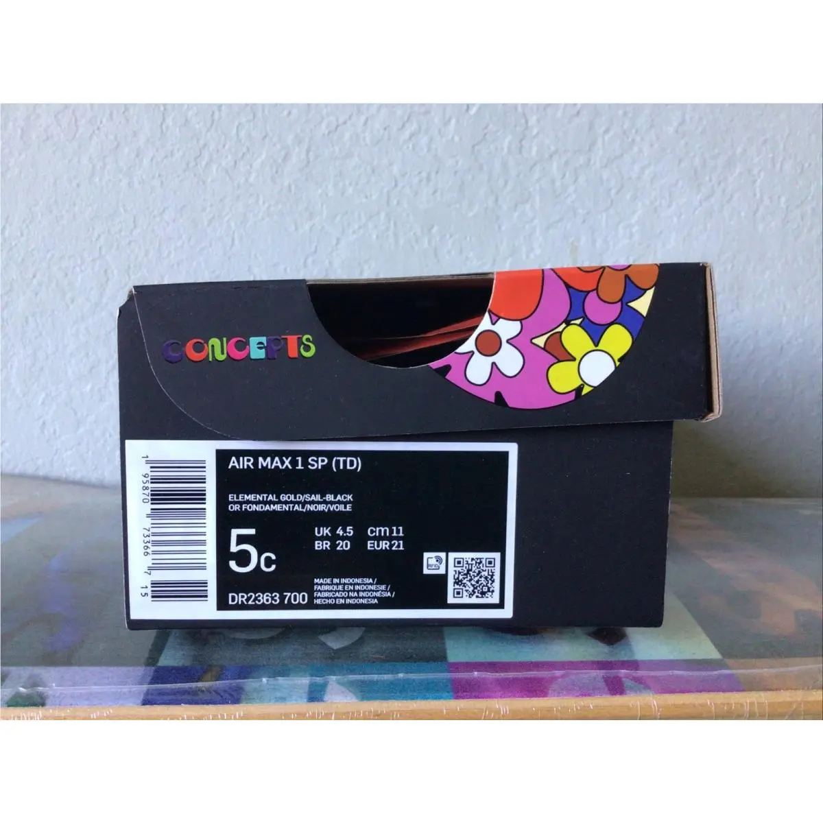 Nike shoes - Air Max 1 Sp Td - Dr2363700 - Gold 0