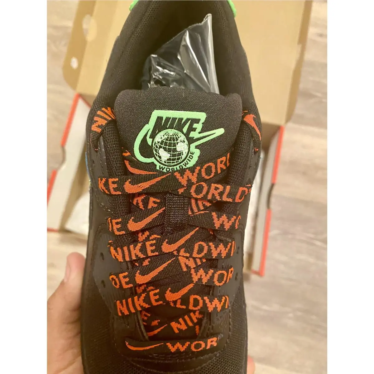 Nike shoes - Nike Air Max 90 - Air Max - CK7069-001 - Black-Flash Crimson, Manufacturer: black/black/flash crimson (UPC: 194493823465) 4