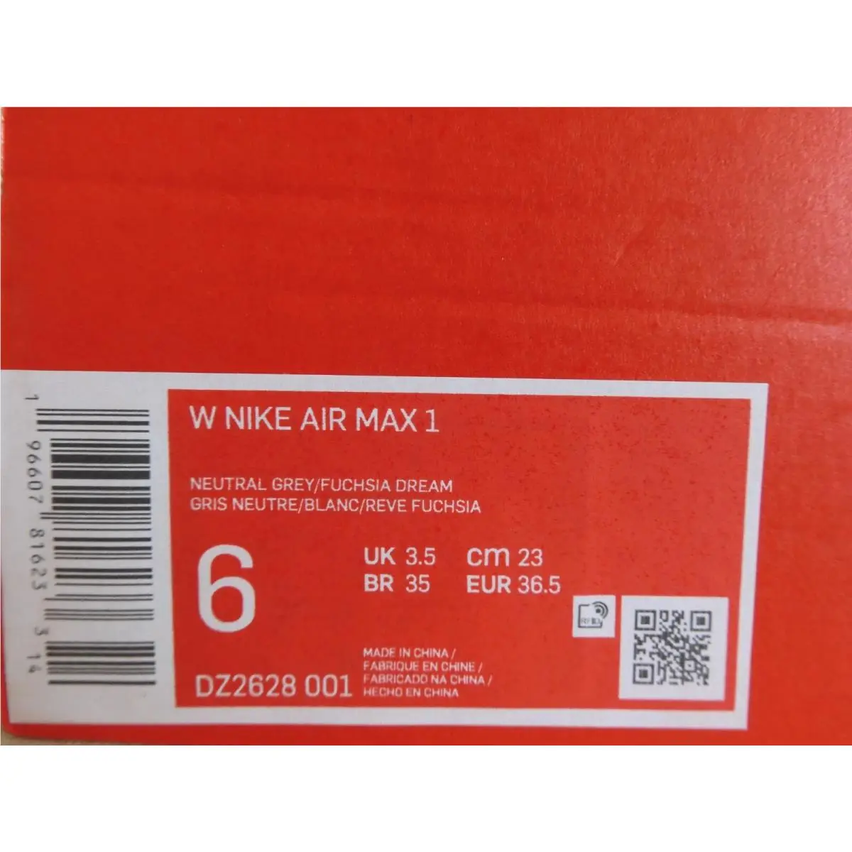 Nike shoes - Nike Air Max 1 - Air Max - DZ2628-001 - Gray (UPC: 196607816233) 7