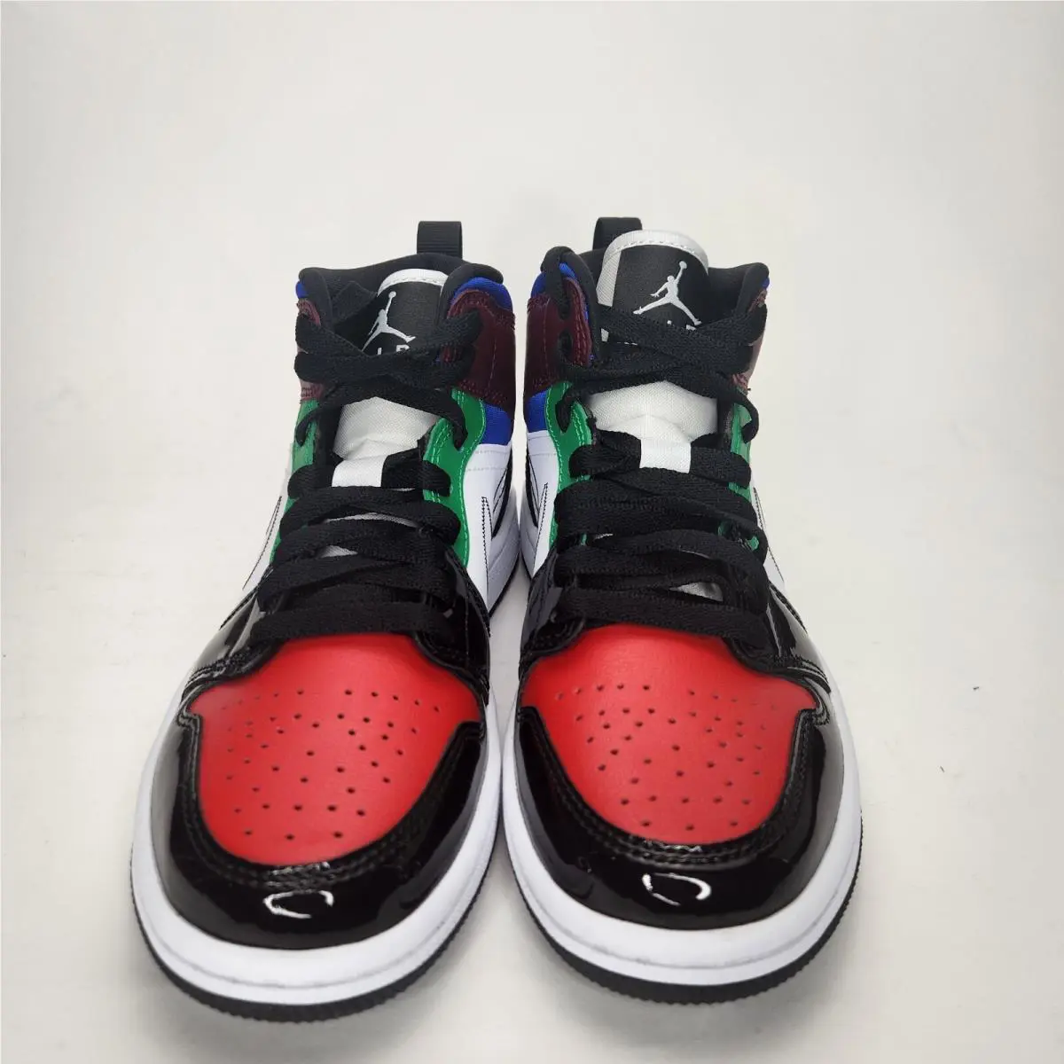 Nike shoes - Air Jordan 1 Mid - Air Mid - DB5454001 - Multicolor, Manufacturer: Black/White-University Red 3