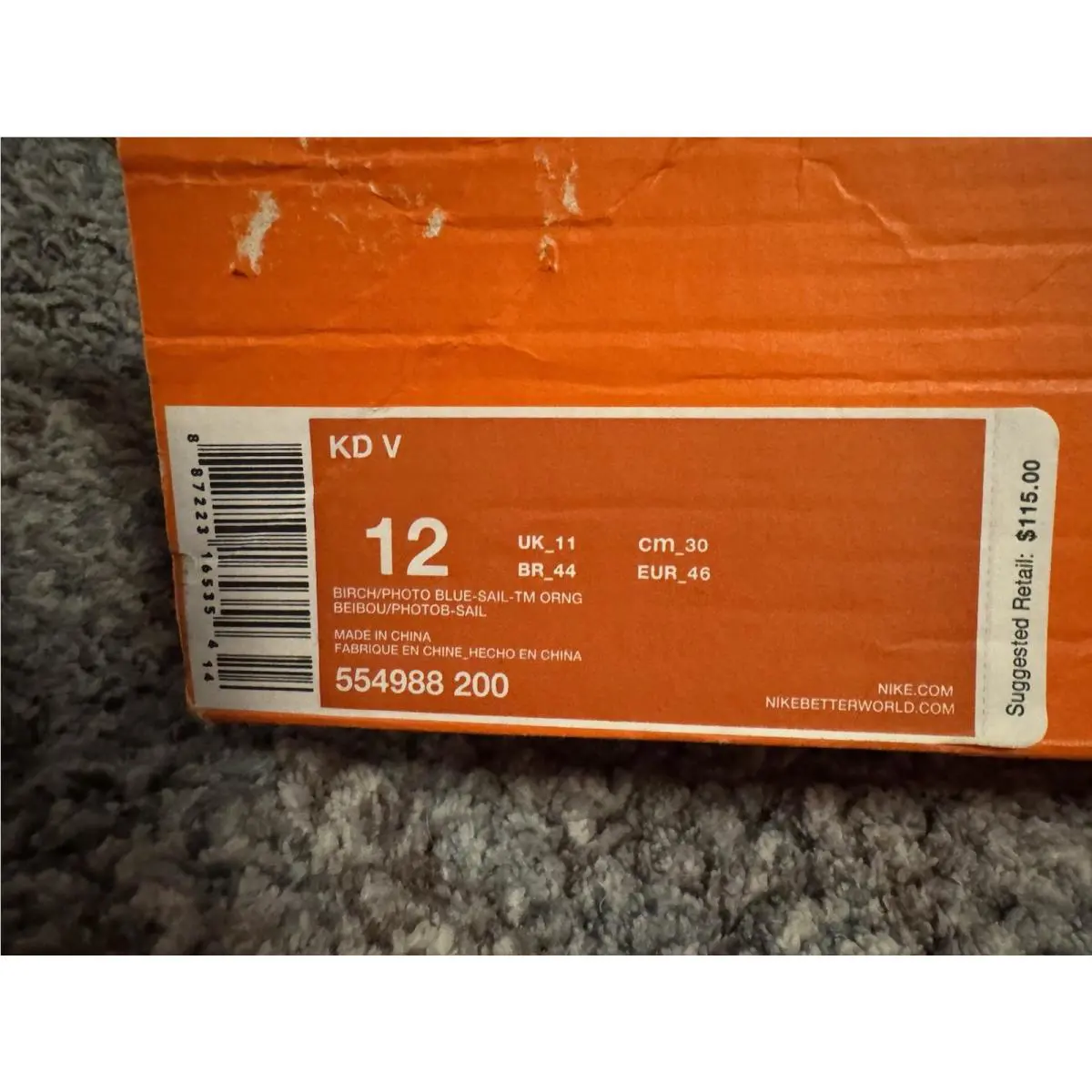 Nike shoes - Nike KD 5 - Multicolor 3