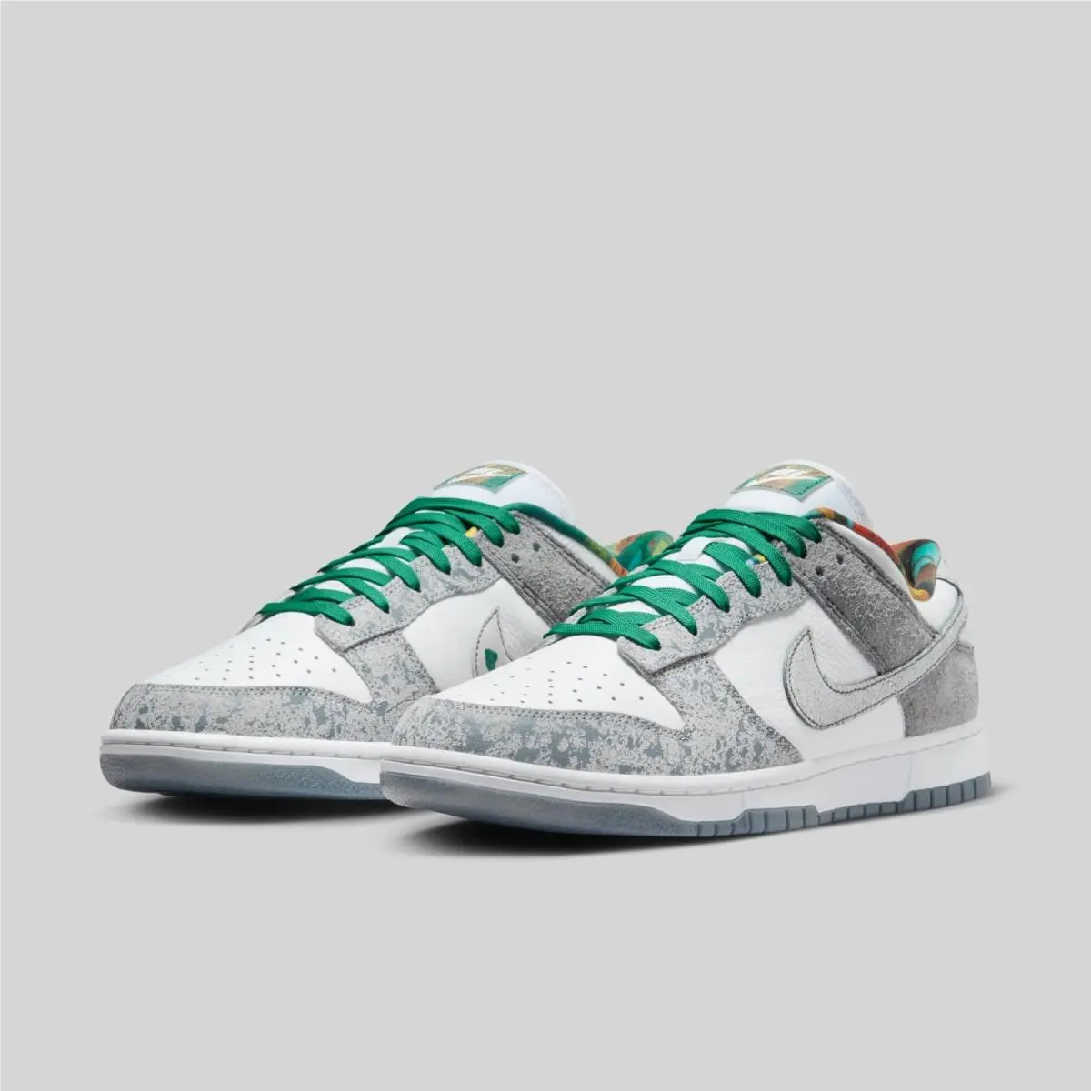 Nike Dunk Low Retro Prm `philly` White Grey HF4840-068 Men`s Size 10.5 Shoes
