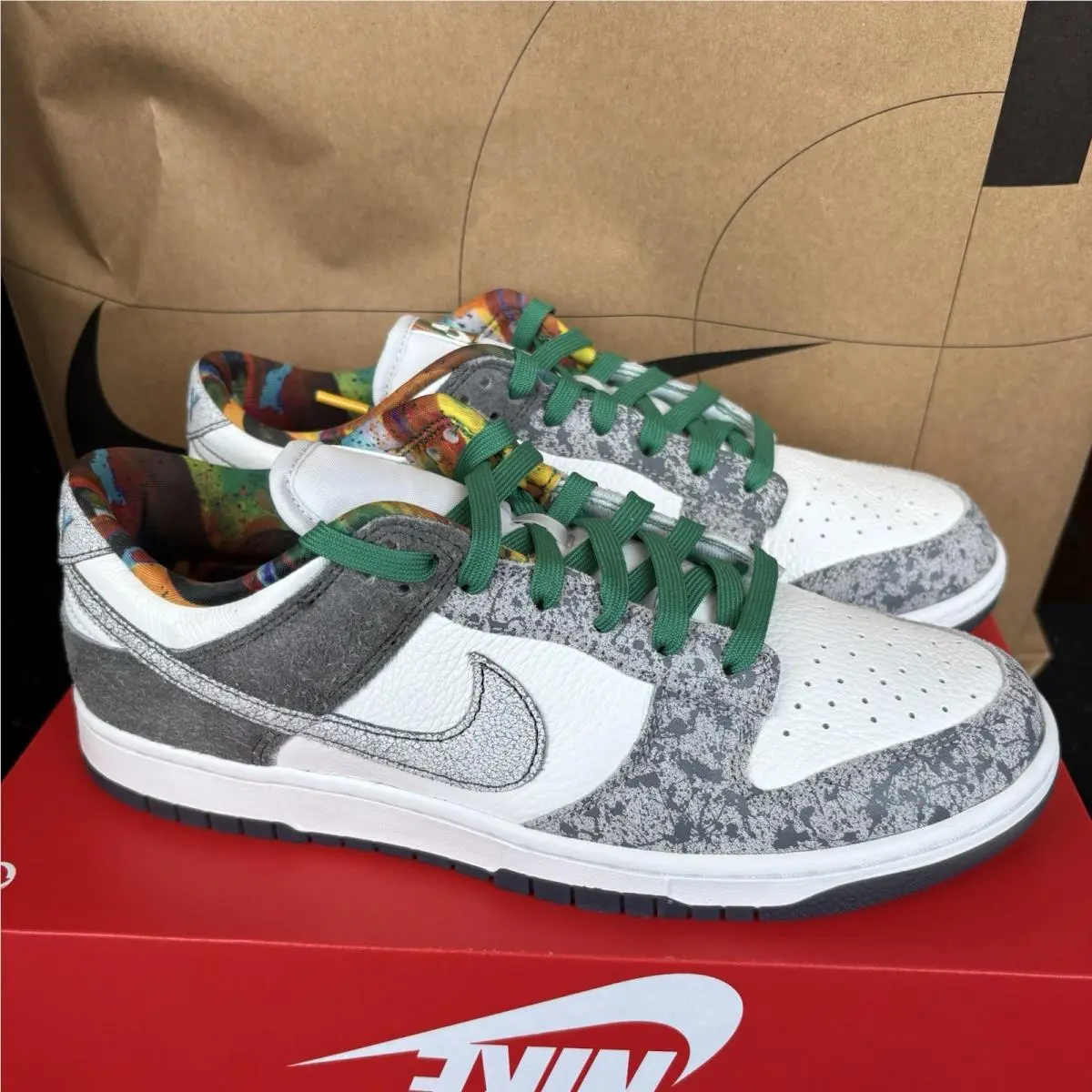 Dunk Low Retro Prm “philly” Nby HF4840-068 Men`s Size 10.5 by Nike