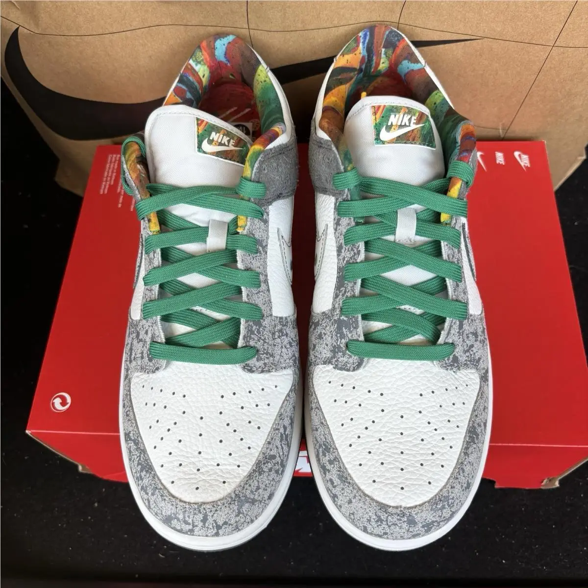 Nike shoes - Dunk Low Retro PRM - Dunk Low Retro PRM - HF4840-068 - Iron Grey/LT Orewood BRN (UPC: 00197594651616) 2