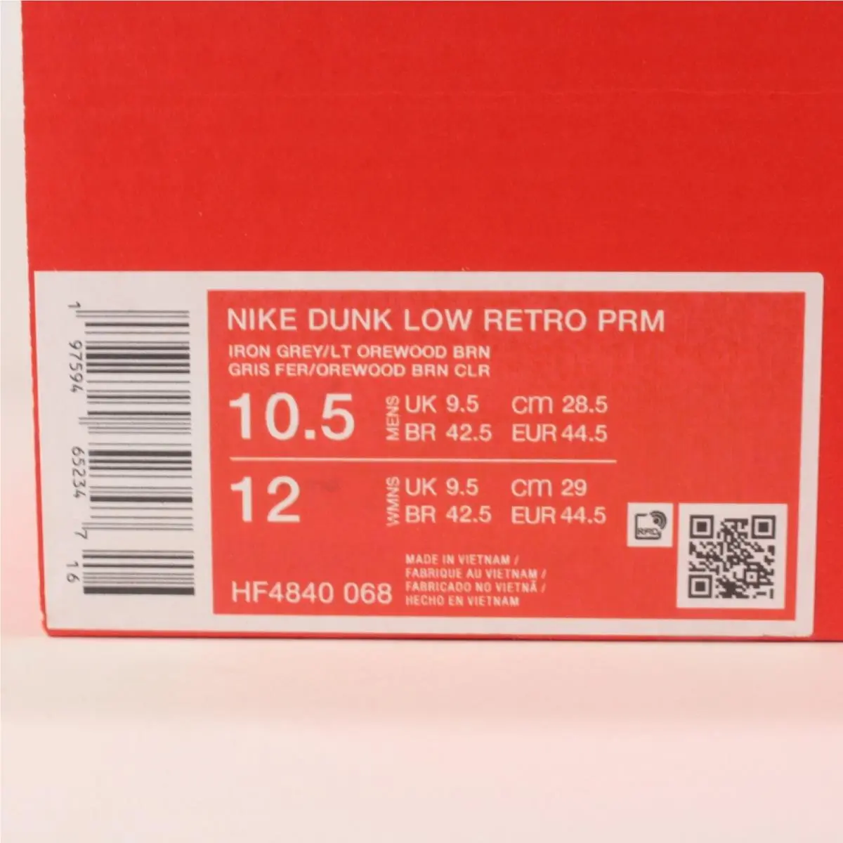 Nike shoes - Nike SB Dunk - Dunk - HF4840-068 - Gray 9