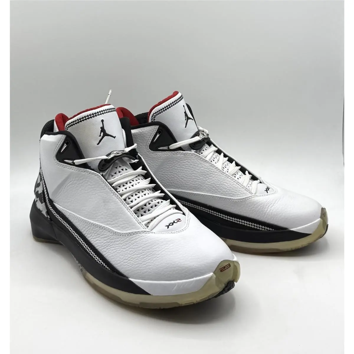 Nike Air Jordan 22 OG White Varsity Red Black 2007 315299 161 Men Size 9.5
