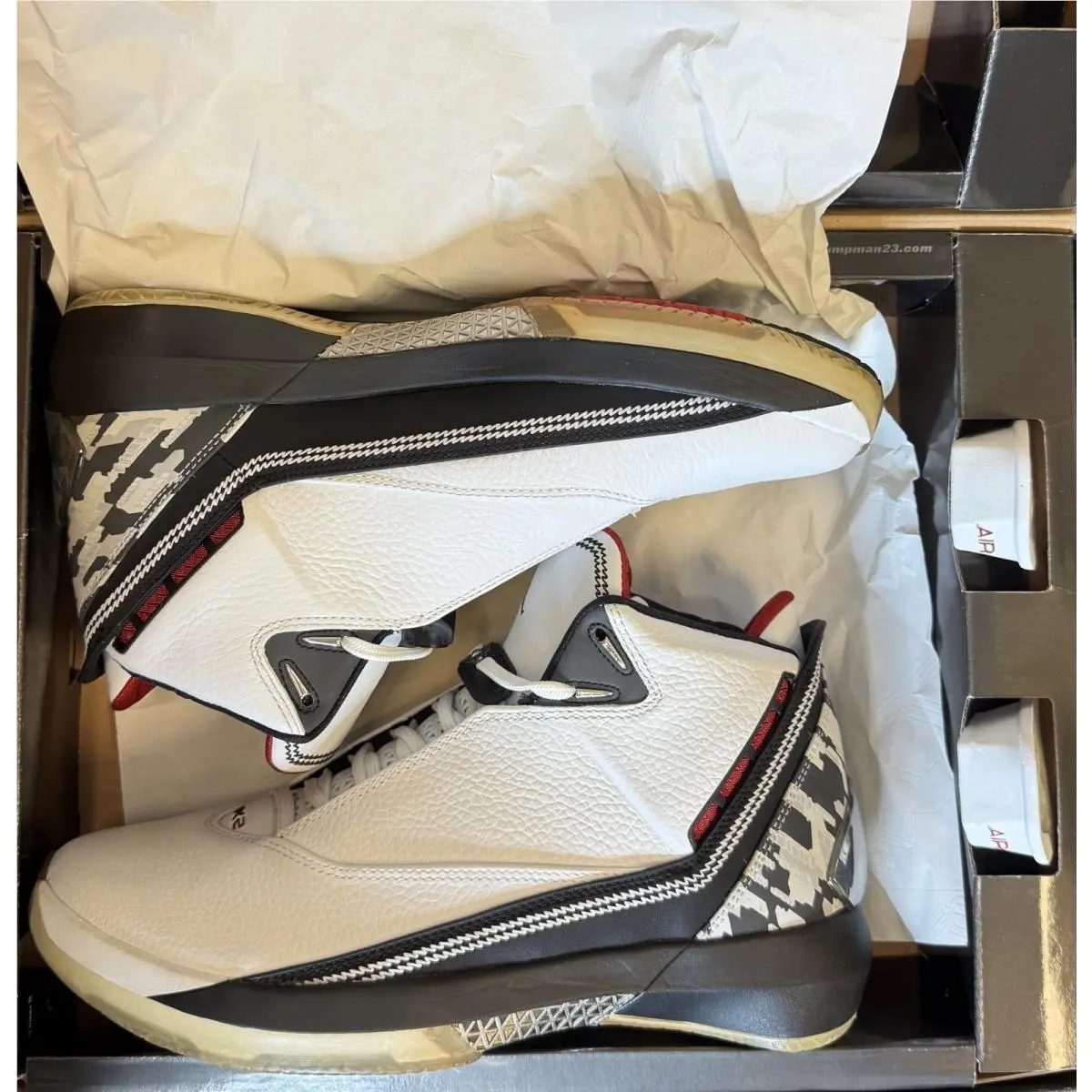 Nike shoes - Air Jordan 22 - Air - 315299-161 - White / Red / Black 4