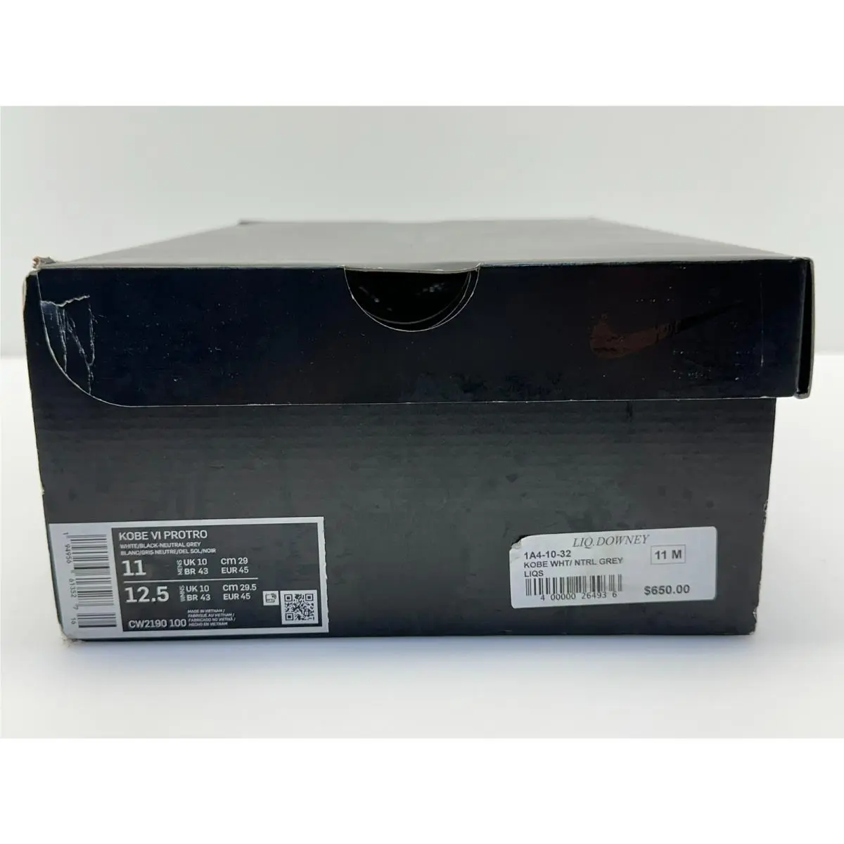 Nike shoes - Nike Zoom Kobe 6 - Zoom Kobe - Cw2190-100 - White 1