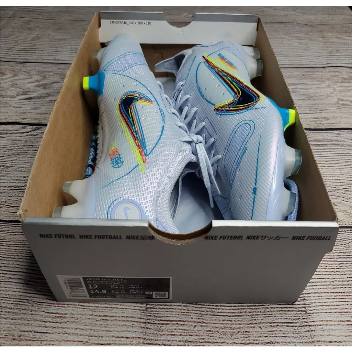 Nike shoes - Nike Mercurial Vapor - Mercurial Vapor - DJ2837-054 - Blue 3