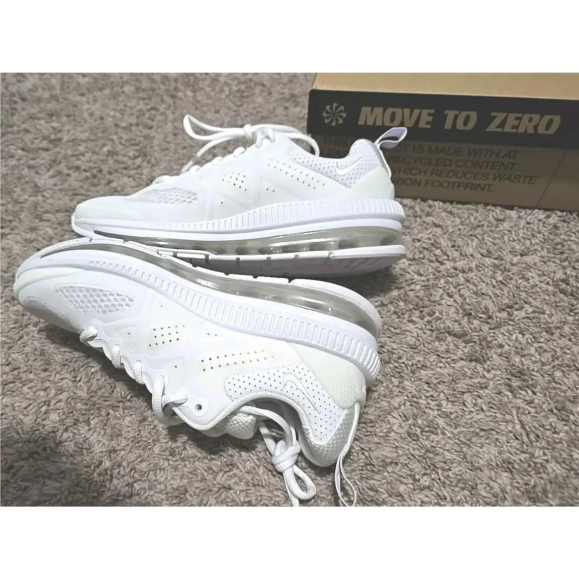 Nike shoes - Nike Air Max Genome - Air Max Genome - White (UPC: 195239424878) 9