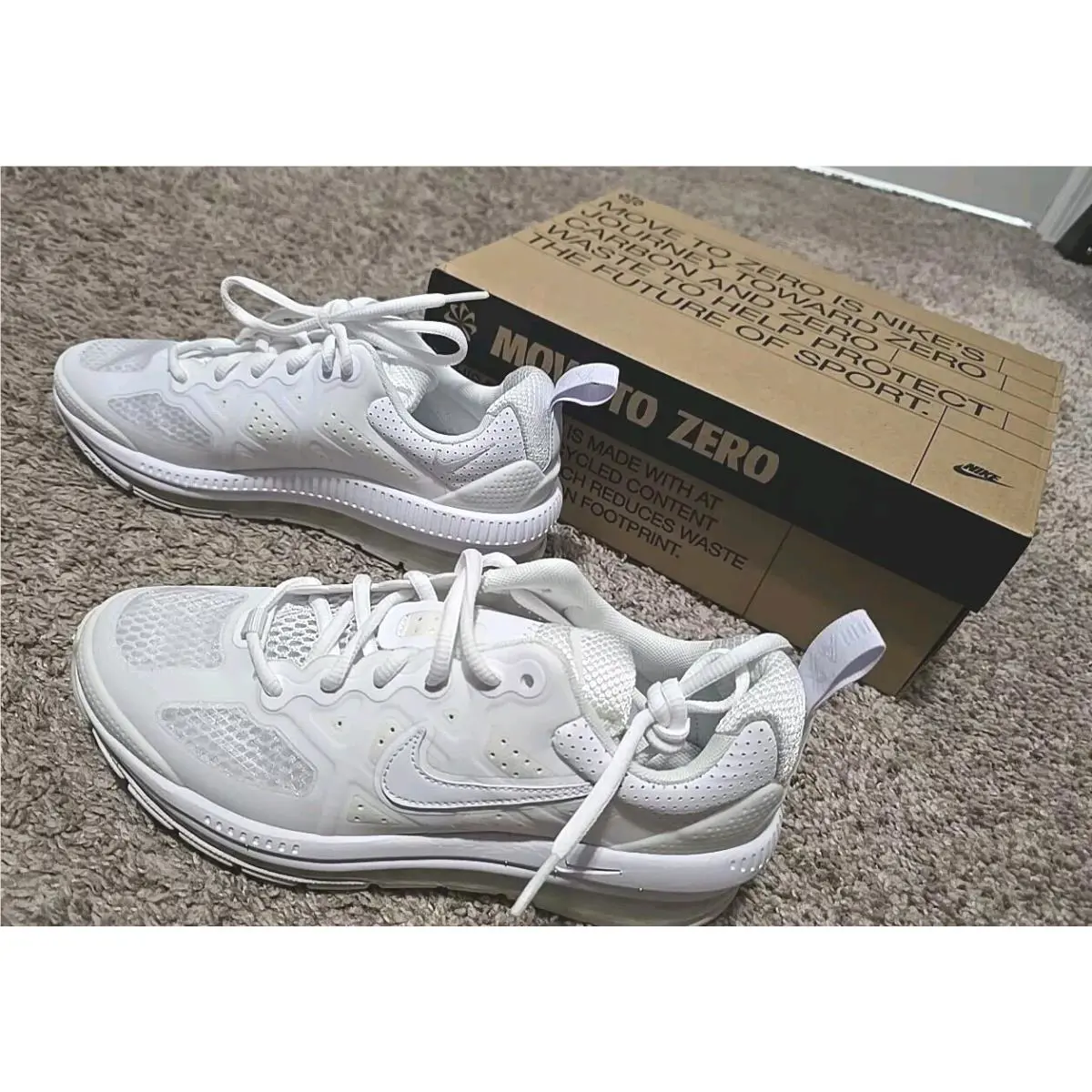 Nike shoes - Nike Air Max Genome - Air Max Genome - White (UPC: 195239424878) 1