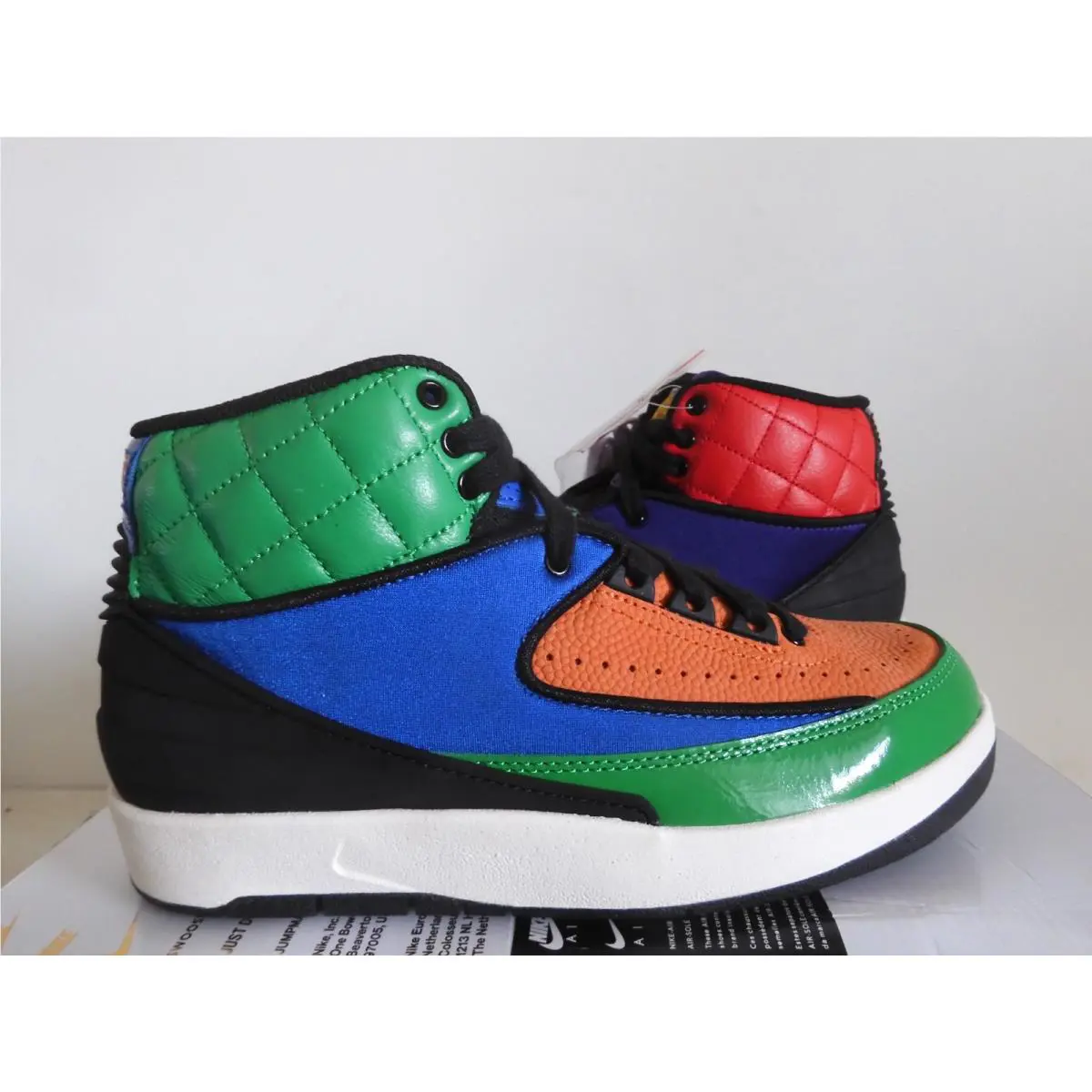 Nike shoes - Air Jordan 2 - Air - CT6244-600 - Multicolor (UPC: 0193154836981) 0