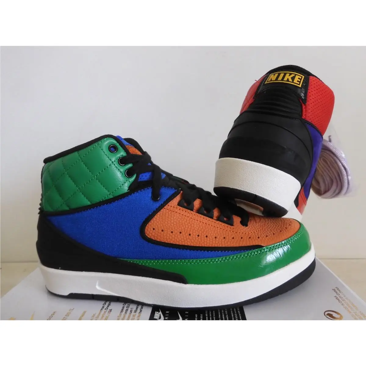 Nike shoes - Air Jordan 2 - Air - CT6244-600 - Multicolor (UPC: 0193154836981) 1