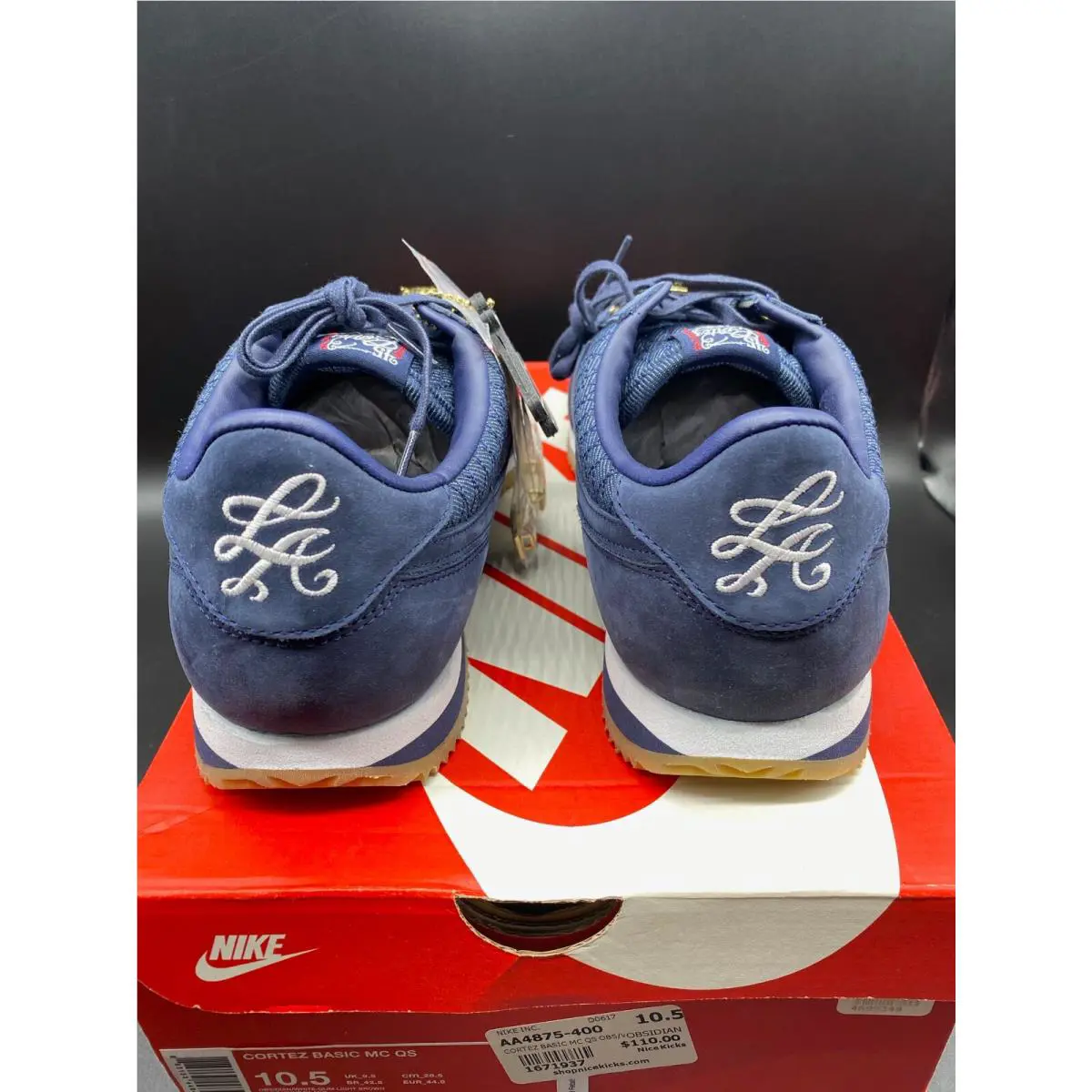 Nike shoes - Nike Cortez Basic - Cortez Basic - AA4875 400 - Blue (UPC: 883153448420) 6