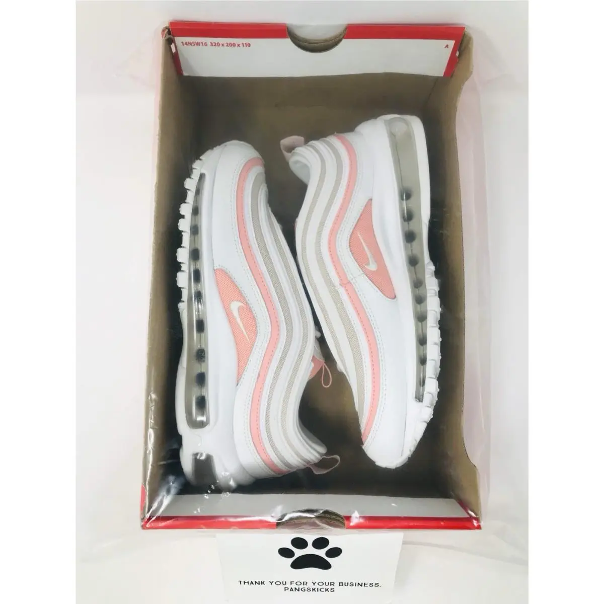 Nike shoes - Nike Air Max 97 Plus - 921733-104 - White 5