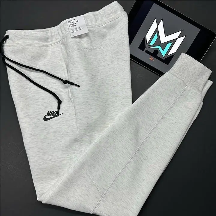 Nike Sportswear Tech Fleece Joggers Pants Men’s 2XL Birch White FB8002-051