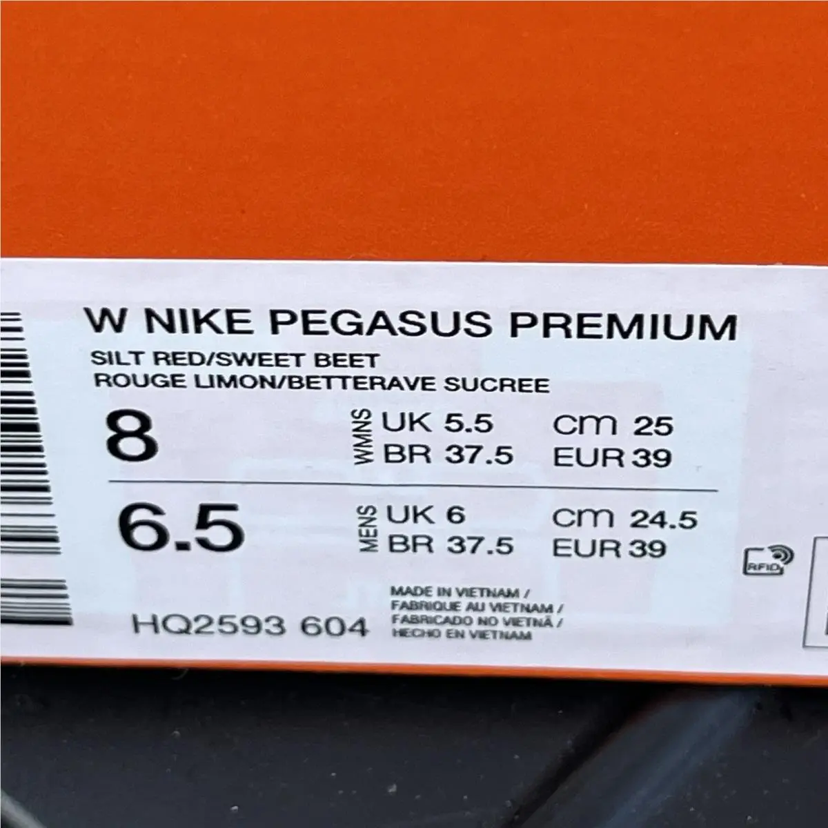 Nike shoes - Nike Pegasus - Pegasus - HQ2592-600 - Pink (UPC: 00198486908924) 7