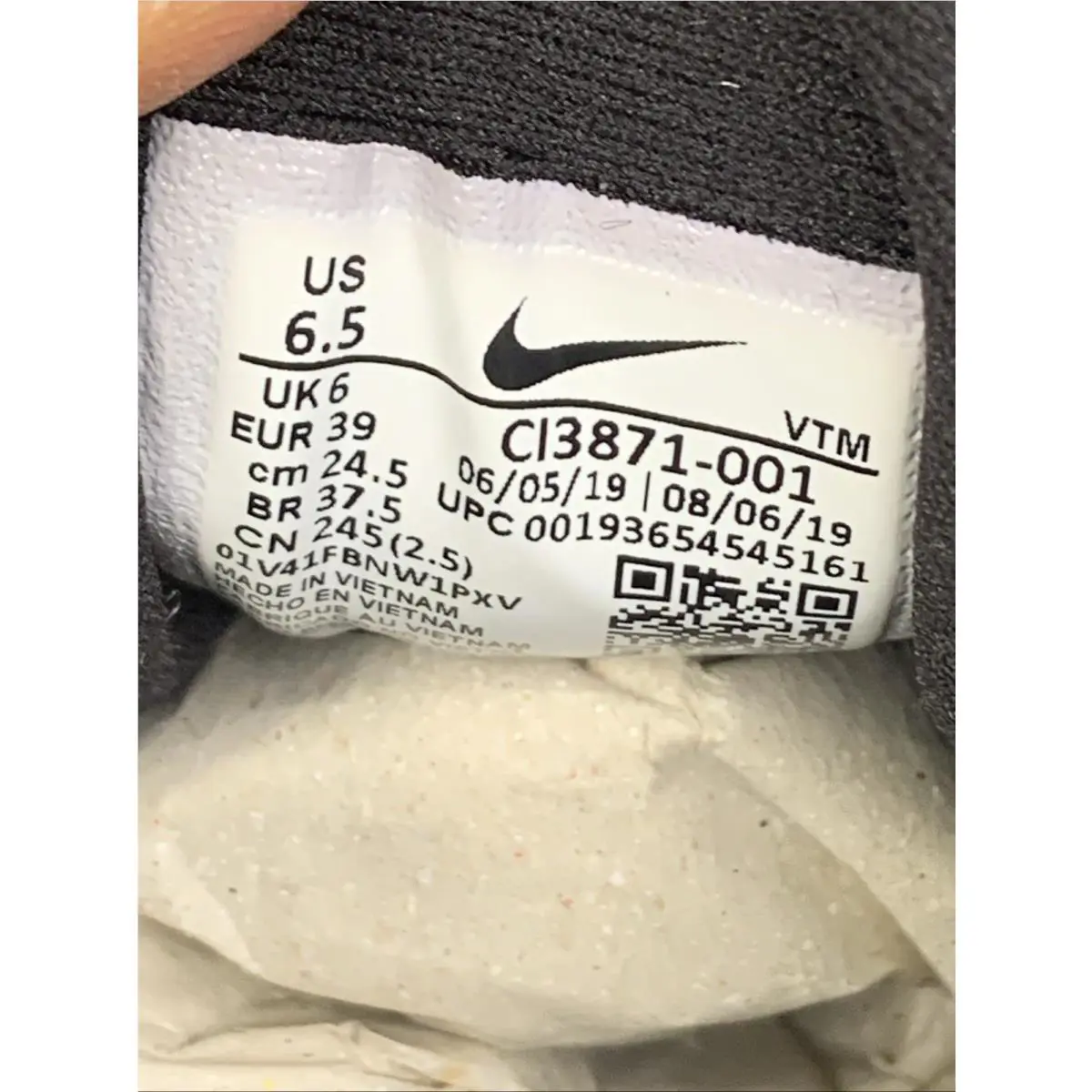 Nike shoes - Nike Air Max - Air Max - CI3871-001 - Black (UPC: 193654545161) 6