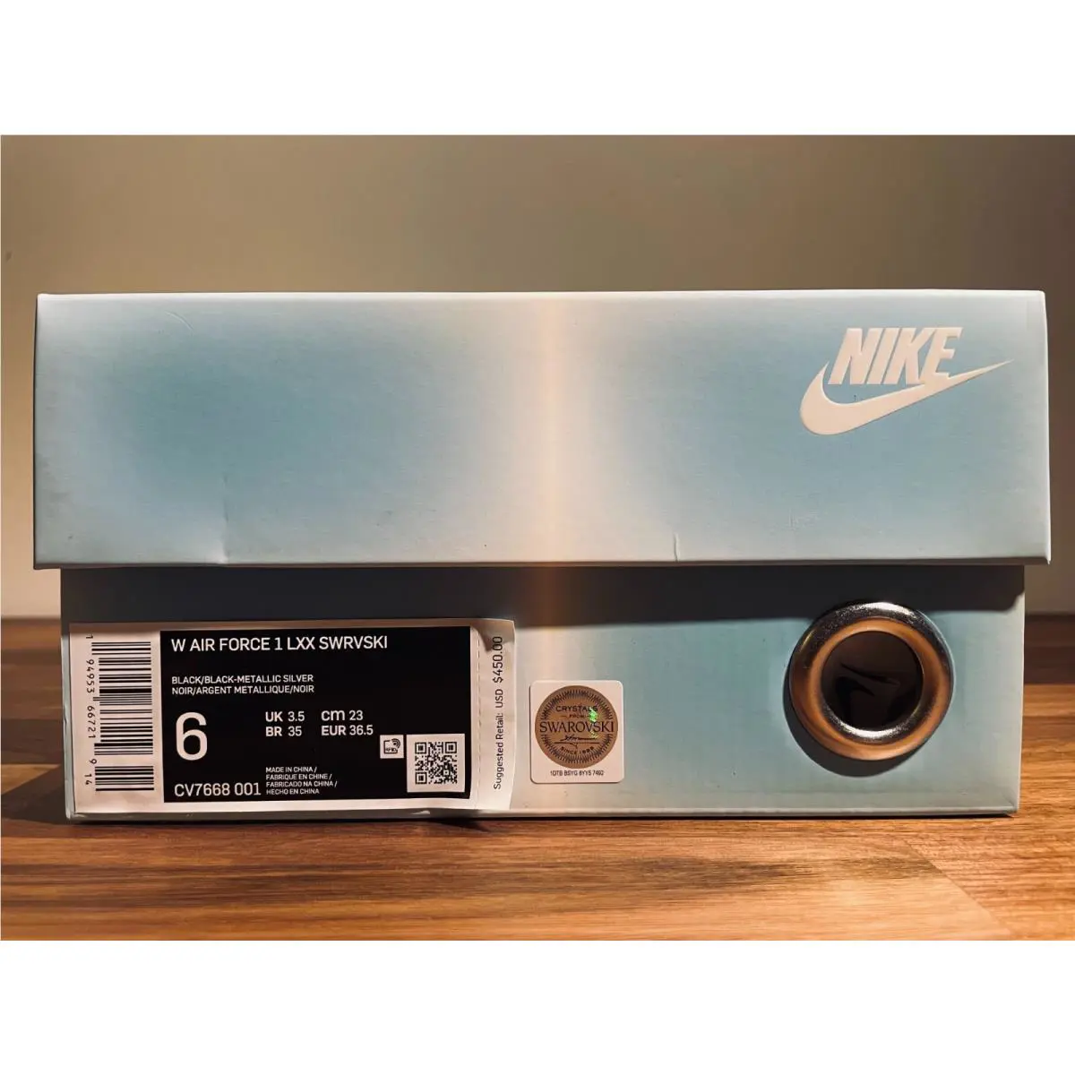 Nike shoes - Nike Air Force 1 - Air Force - CV7668001 - Black 2