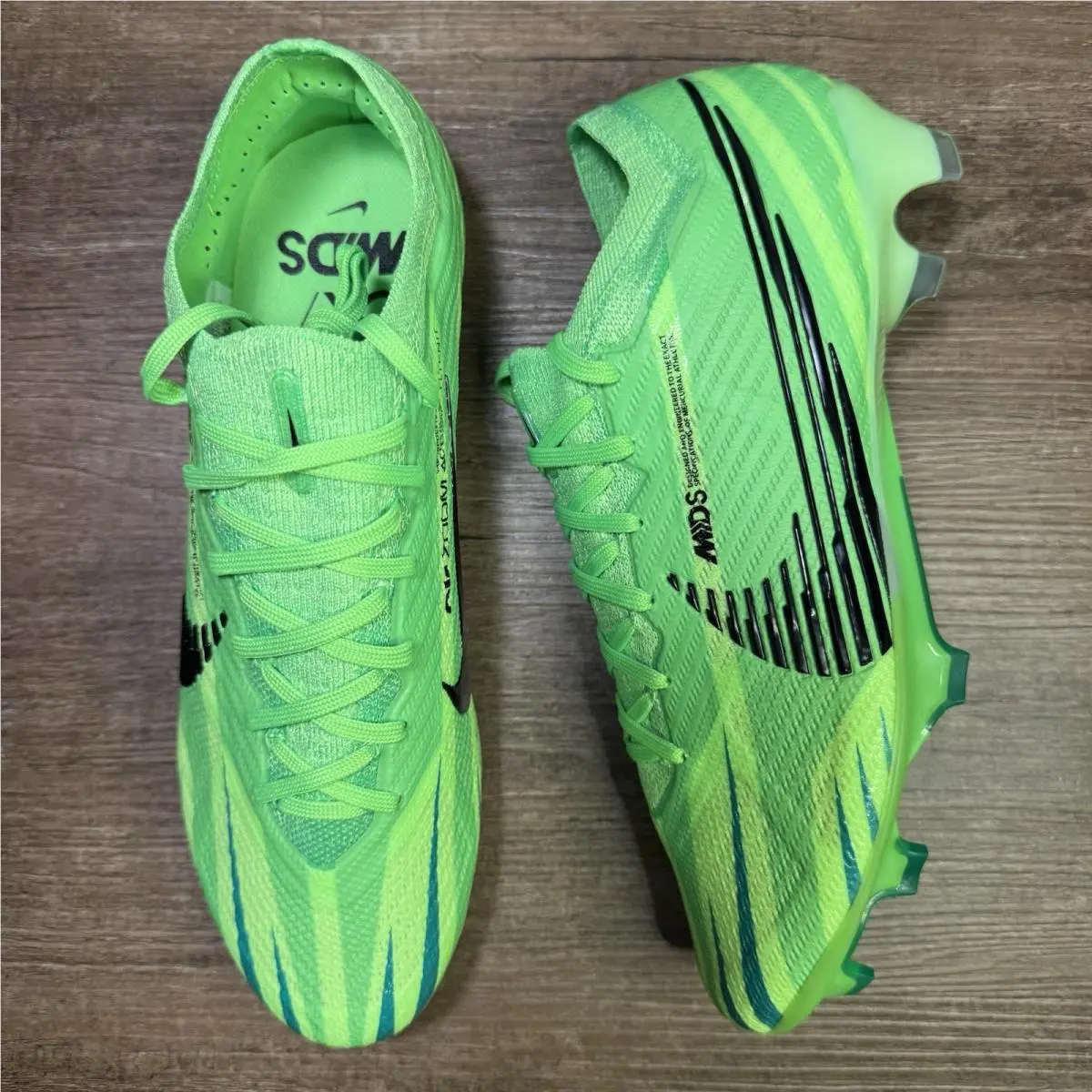 Nike Mercurial Vapor 15 Mds Elite FG Green Strike Men’s Size 7 FJ7196-300