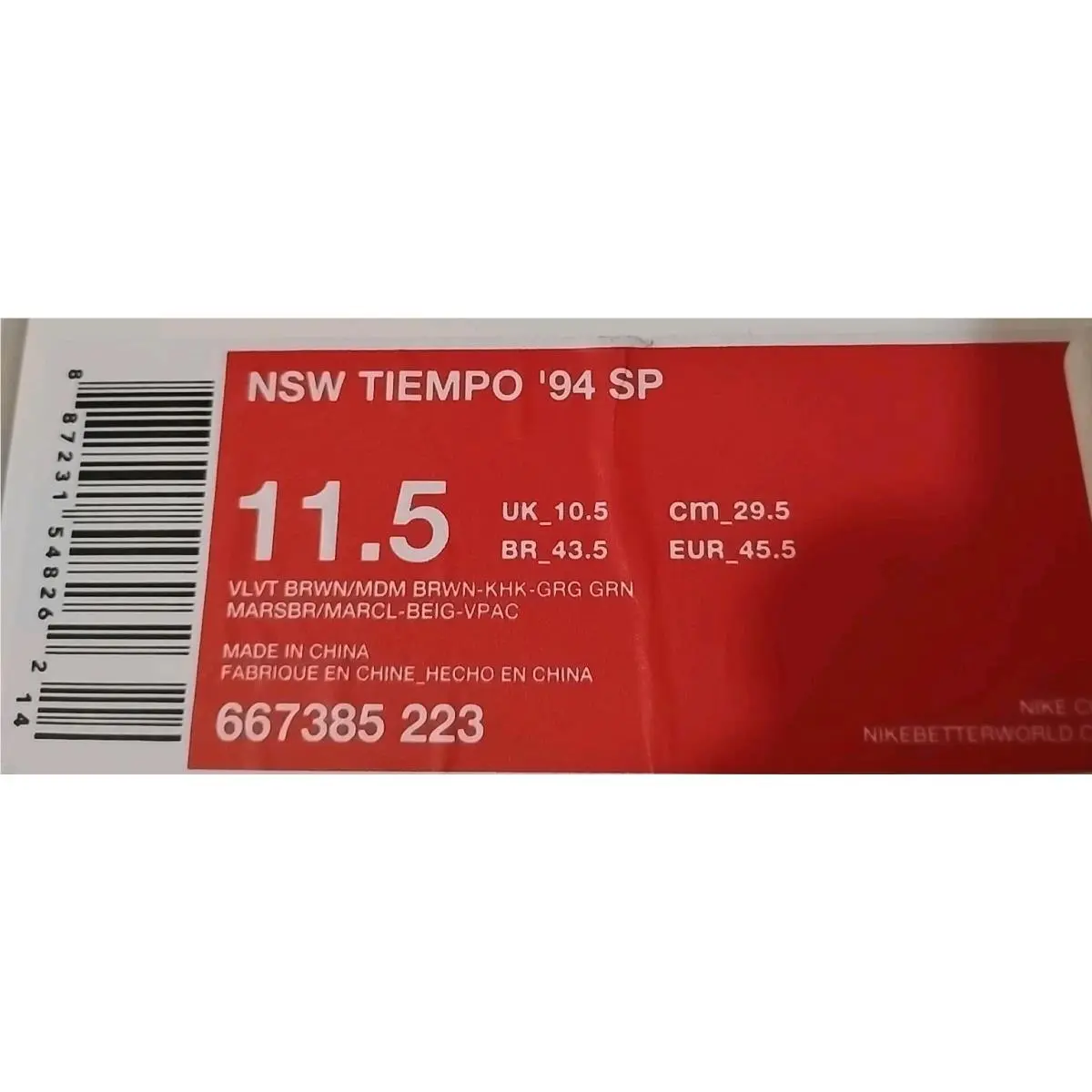 Nike shoes - Nike Tiempo 94 - Tiempo - 667385-223 - Green 13