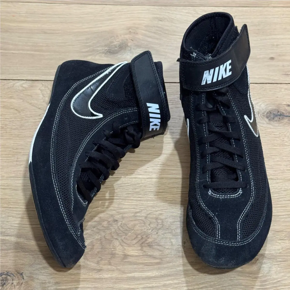 Nike Speedsweep Vii 366683-001 Black White UK 8.5 Retro Excellent