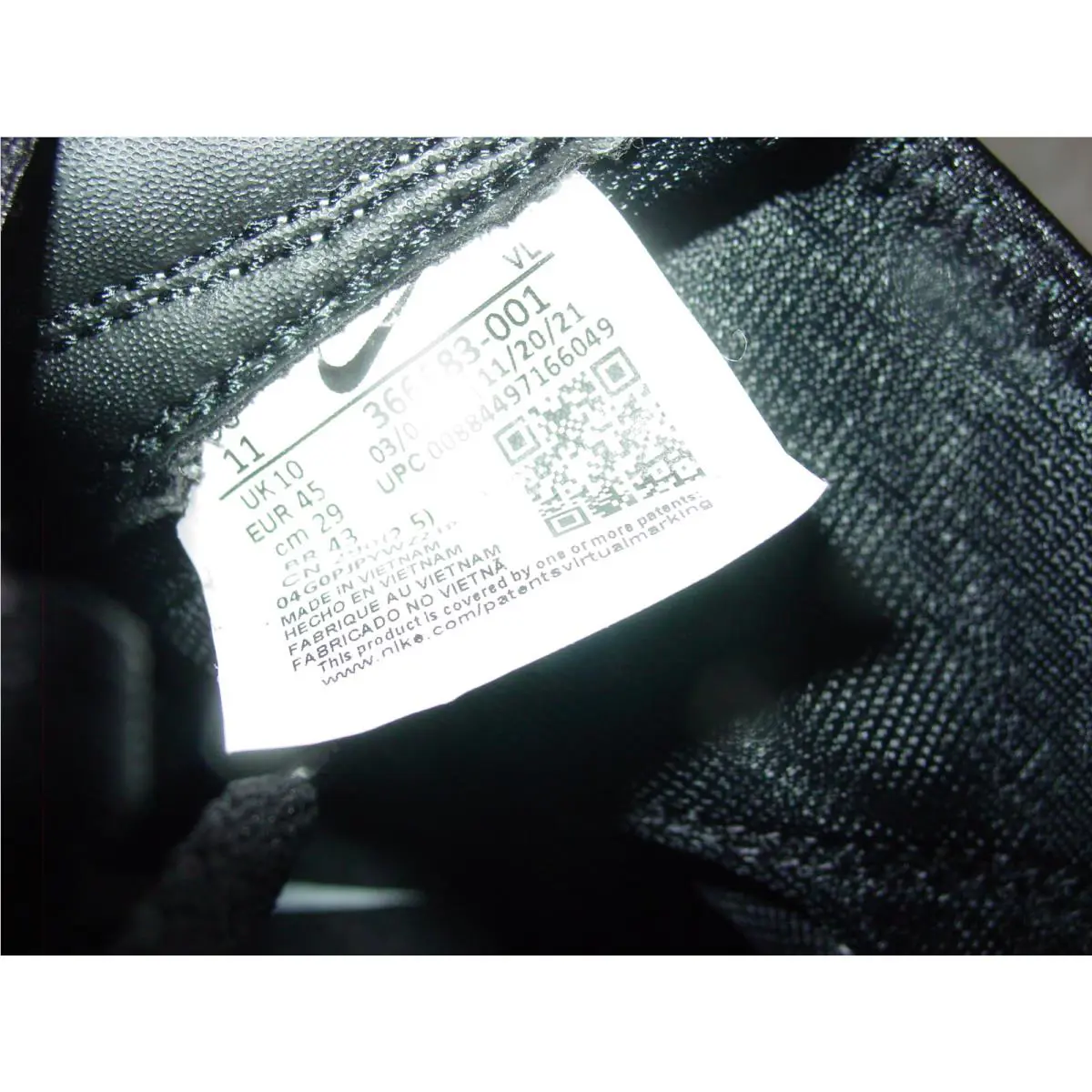 Nike shoes - 366683001 - 366683-001 - Black 7