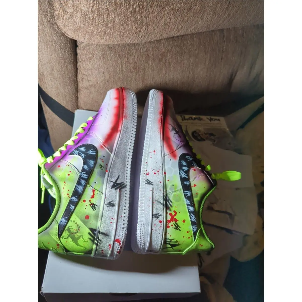 Nike shoes - Nike Air Force 1 - Air Force - White, Manufacturer way: White, Multicolor 12