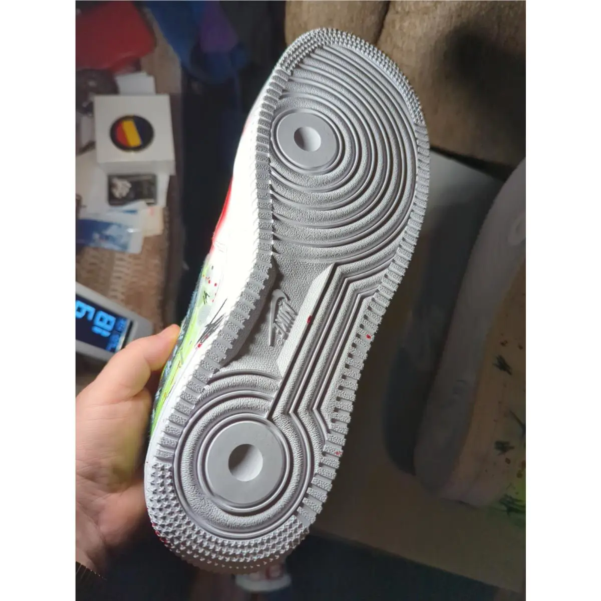 Nike shoes - Nike Air Force 1 - Air Force - White, Manufacturer way: White, Multicolor 13
