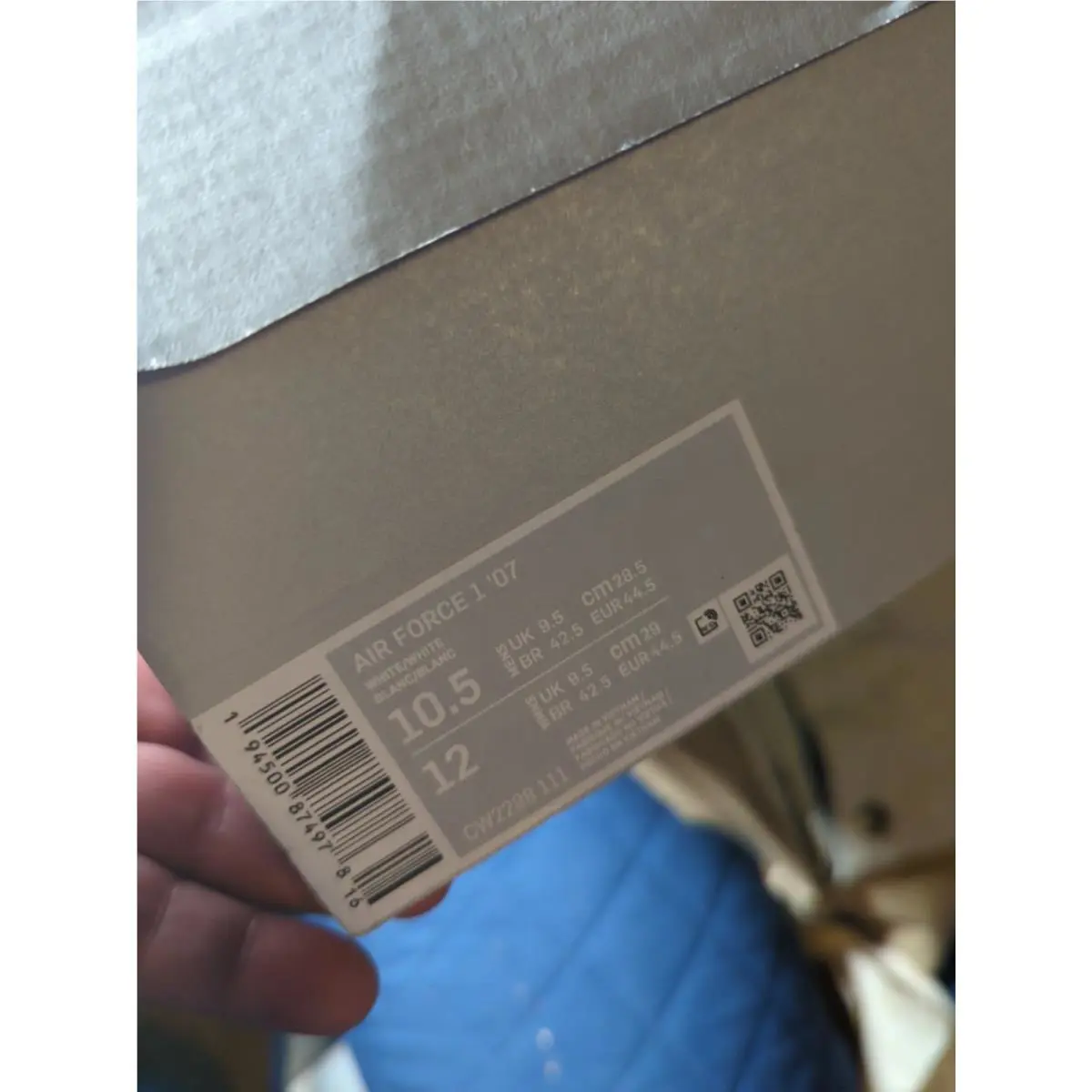 Nike shoes - Nike Air Force 1 - Air Force - White, Manufacturer way: White, Multicolor 1