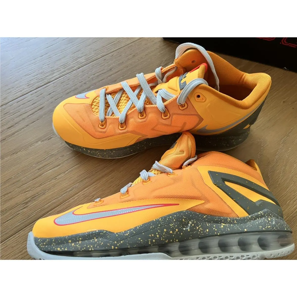 Nike shoes - Nike LeBron 11 - LeBron - 642849-800 - Orange 2