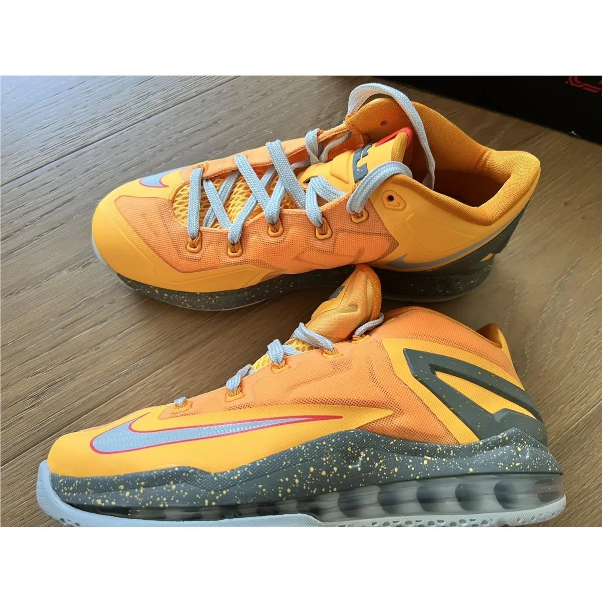 Nike shoes - Nike LeBron 11 - LeBron - 642849-800 - Orange 3