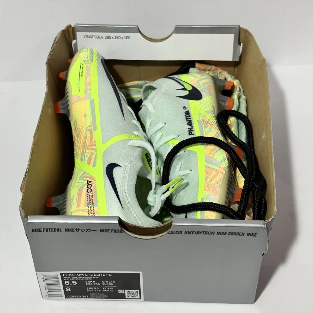 Nike shoes - Nike Phantom GT2 - Phantom - CZ9890-343 - Green 9