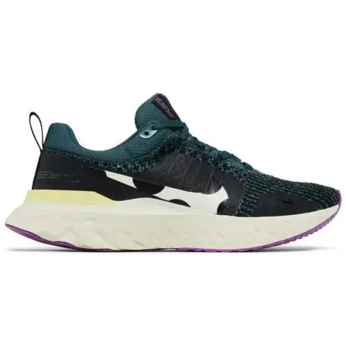 Nike React Infinity Run FK 3 Green/black/white DZ3014-300 Men`s Size 10.5 - Green