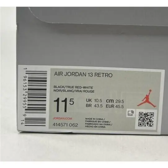 Nike shoes - Air Jordan 13 - Air - Black 4