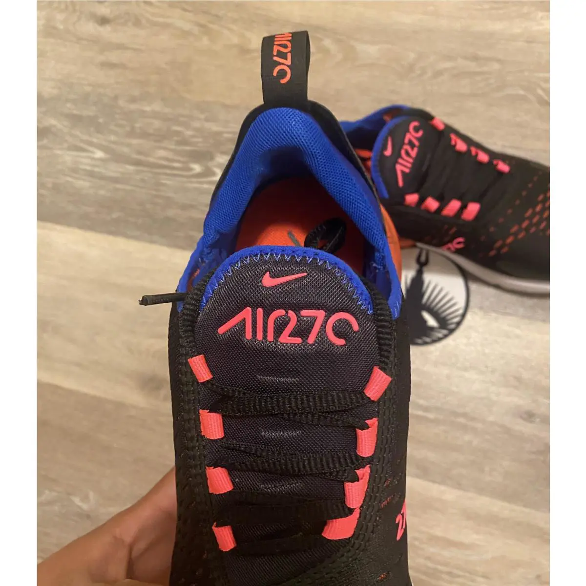 Nike shoes - Nike Air Max 270 - Air Max - DZ4407-600 - Bright Crimson/Hyper Pink/Black/Racer Blue 6