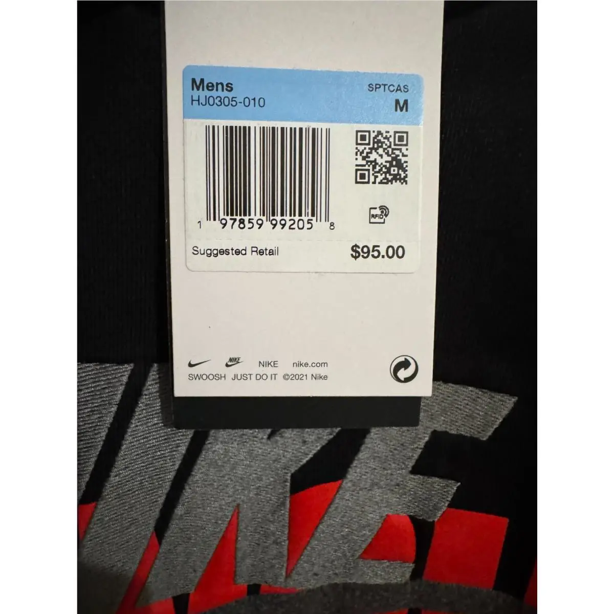 Nike clothing - Black (UPC: 0197860043787) 5