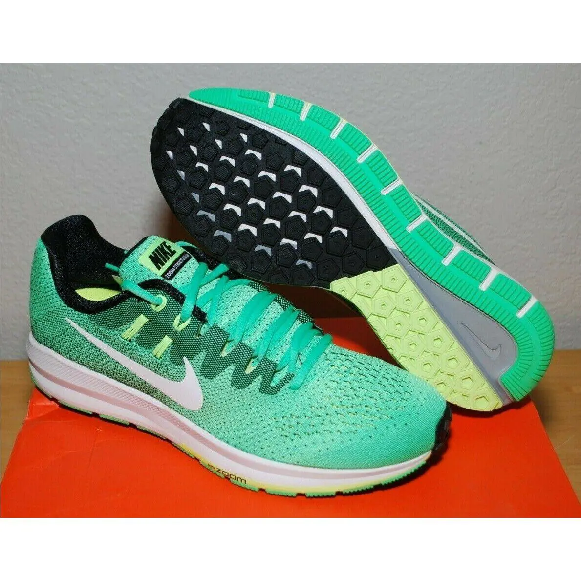Nike shoes - Nike Air Zoom Structure - Air Zoom Structure - 849576-301 - Green 0