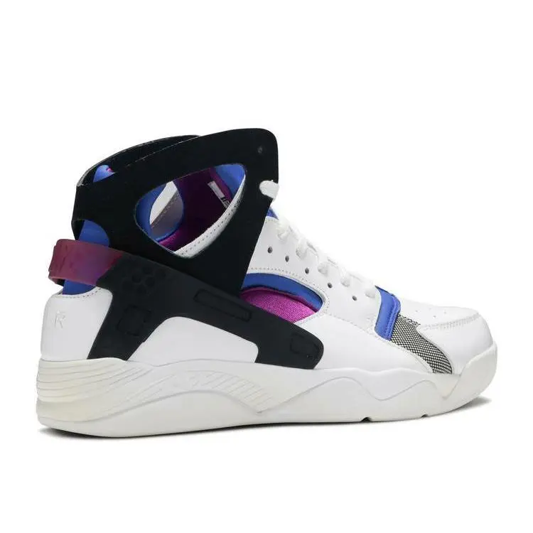 Nike shoes - Air Flight Huarache Prm Qs - 686203-100 - White, Secondary: Blue 1